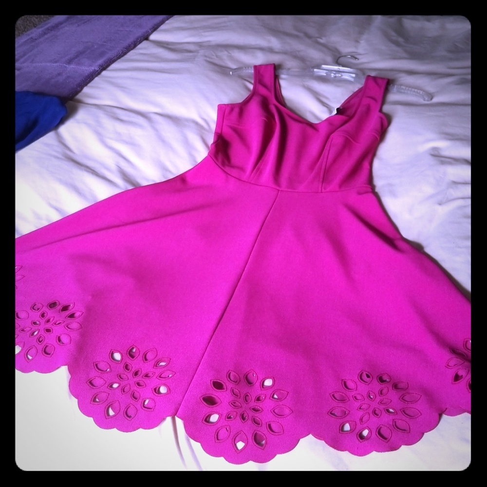 Pink dress